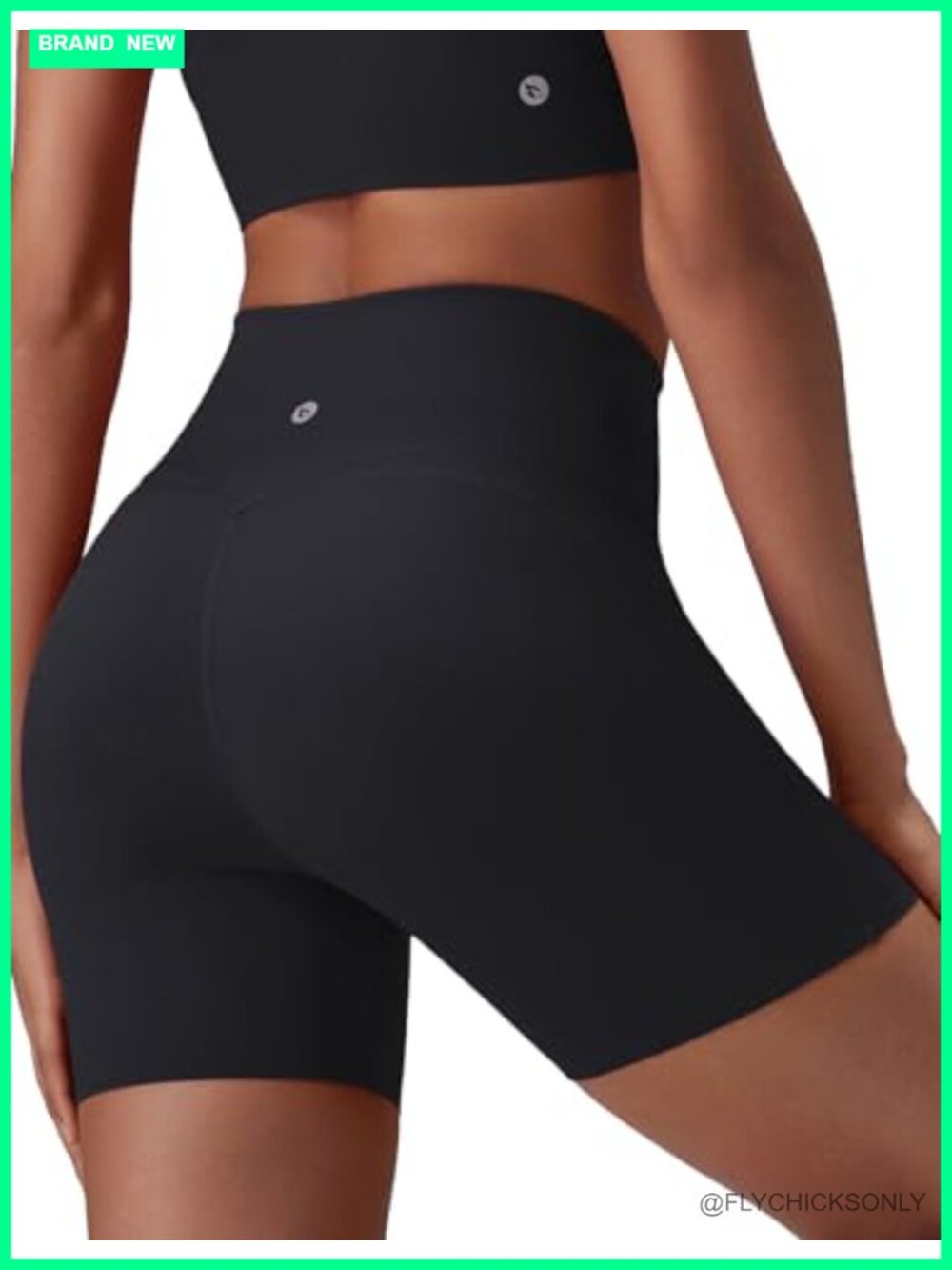High Waist Tummy Control Biker Shorts 5" Yoga Workout Compression